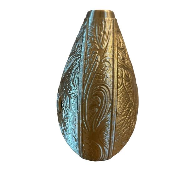 Unique Antique Gold Filigree Ocarina Set – The Perfect Gift for Music Lovers! - Picture 4 of 5